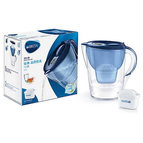 Фільтр-кувшин Brita Marella 3.5 л Memo MX+ синій