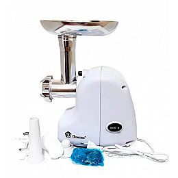 Мясорубка электрическая Domotec 2017MS с реверсом и насадкой для колбасы 2500Вт Белый + весы SF-400 до 7кг
