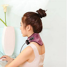 Грілка для шиї usb Anyuekang AYK-013 Purple шийний електричний обігрів