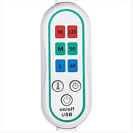 Плед шаль одеяло с подогревом Lesko 100*65 Gray