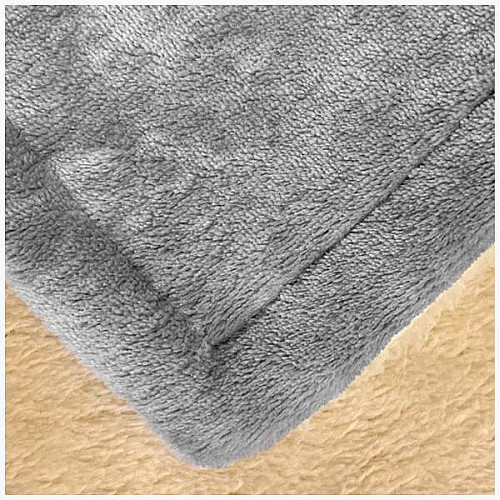 Плед одеяло с подогревом Lesko QNS-PT 180*150 см Gray