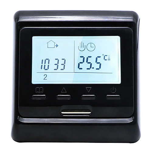 Wifi термостат для газового и электрического котла с LCD дисплеем Minco Heat MK60L Черный (100862)