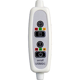 Накидка на кресло стул с подогревом Lesko usb 45*45 cm Серый (10425-54086)