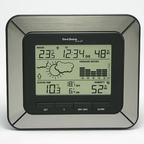 Метеостанція Technoline WS9273 IT Alu/Black
