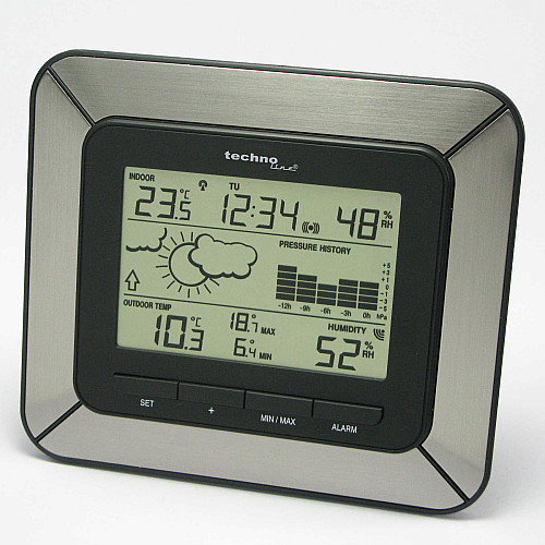 Метеостанція Technoline WS9273 IT Alu/Black
