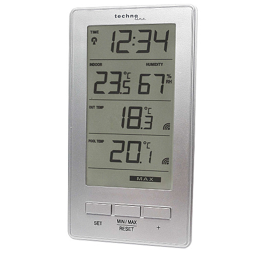 Термогигрометр Technoline WS9069 IT Silver (WS9069)