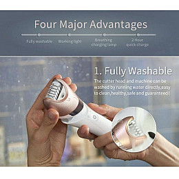 Епілятор акумуляторный Gemei GM-7003