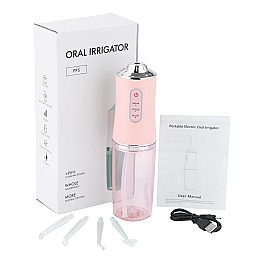 Портативный ирригатор для полости рта RIAS PPS Pink (3_01610)