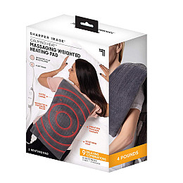 Масажна накидка Massaging Weighted Heating Pad з підігрівом 59х31 см (3_02270)