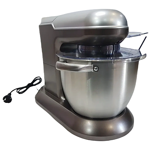 Миксер-тестомес планетарный DSP KM-3025 с металлической чашей 6.5L 1200W Silver (3_01365)