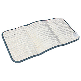 Плед шаль Lesko з підігрівом від мережі 30*60 см Сірий