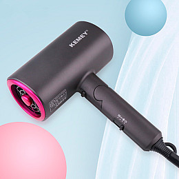 Фен для волос Kemei KM-9945м 1800W дорожный компактный