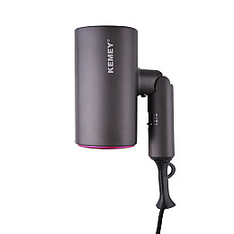 Фен для волос дорожный компактный Kemey KM-9945м 1800W (10599-57299)