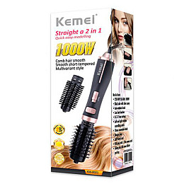 Фен-щітка для волосся з насадками Kemei KM-8021 (10609-57300)