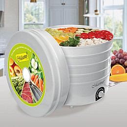 Електрична сушарка для фруктів та овочів 20 л Maestro MR-766