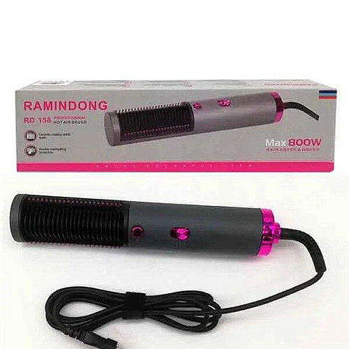 Фен-расчіска випрямляч Ramindong RD-158 Black (10670-hbr)