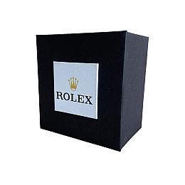 Подарункова упаковка - коробка для годинника BoX чорно-біла (IBW108-1)