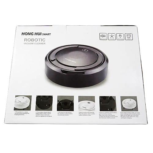 Робот-пылесос Hong Hui 521 3W Black (3_01220)