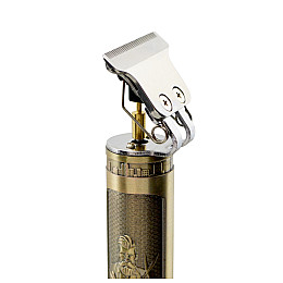 Тример акумуляторний для бороди та волосся Vintage T9 5W Gold (3_01987)