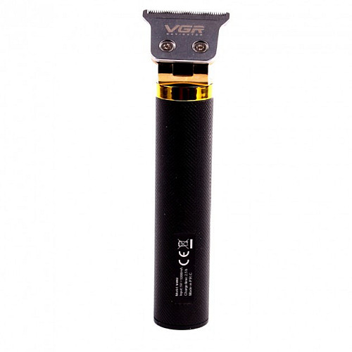 Триммер аккумуляторный для бороды и волос VGR V-082 5W Black (3_02308)