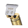 Триммер аккумуляторный для бороды и волос VGR V-085 Gold (3_02538)