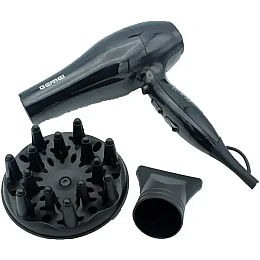 Фен для волосся Gemei GM-103 2200W Black (3_01280)