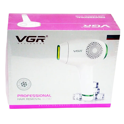 Фотоэпилятор лазерный VGR V-716 White (3_01156)