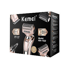 Електробритва Kemei KM-1622 4в1 акумуляторна 3W Gold (3_01526)