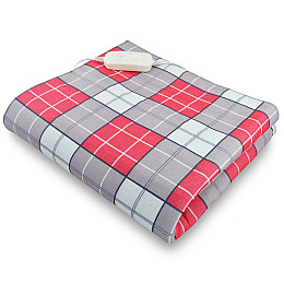 Електроодіяло Warm Home NS-IB2 2 температурних режима 160x120 см Red-Grey (3_02521)