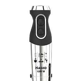 Мини кухонный комбайн блендер с насадками 4 в 1 MAGIO MG-642 Black