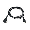 Шнур для карманного слухового аппарата Axon 2 pin 71 см Черный