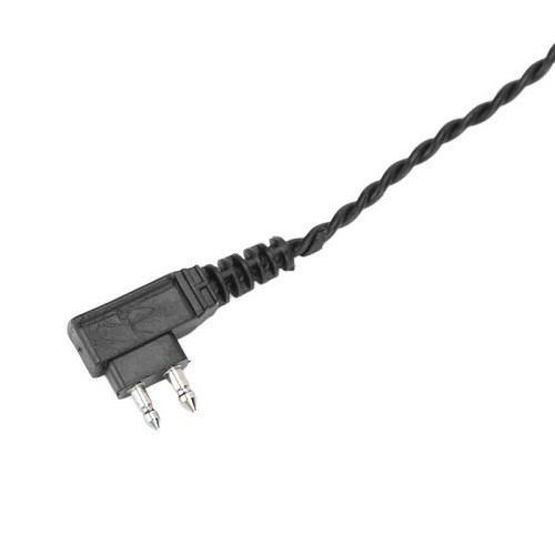 Шнур для карманного слухового аппарата Axon 2 pin 71 см Черный