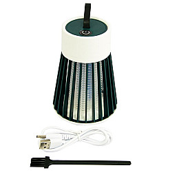 Ловушка-лампа от насекомых аккумуляторная Mosquito killing Lamp BG-002 LED USB Зеленая