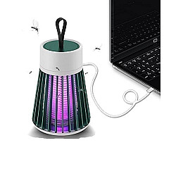 Пастка-лампа від комах Mosquito killing Lamp YG-002 USB LED Зелена
