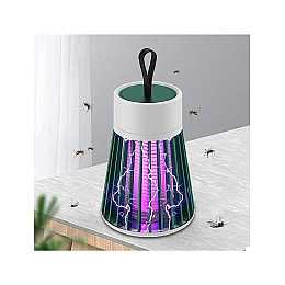 Пастка-лампа від комах Mosquito killing Lamp YG-002 USB LED Зелена