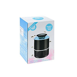 Пастка-світильник від комарів та комах Mosquito Lightning Lamp JT-Z01 USB Чорна