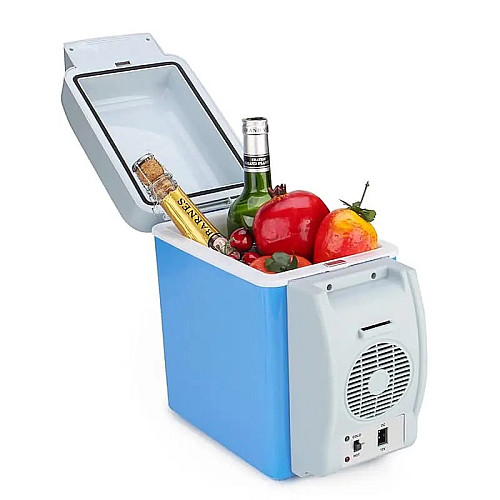 Автомобильный холодильник от прикуривателя с функцией подогрева Portable 7416 12V 7,5 л