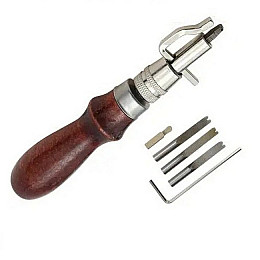 Инструмент для обработки кожи грувер 5 в 1 CNV