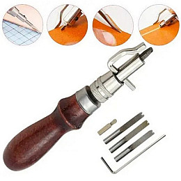 Инструмент для обработки кожи грувер 5 в 1 CNV