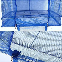 Складна сітка для сушіння риби, грибів і фруктів 50х50х65 см HMD 428-42727615