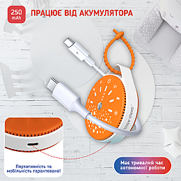 Генератор белого шума для ребенка Шайба A1 С мелодиями и проектором звездного неба