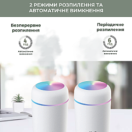 Зволожувач повітря SBT group 300 мл з LED-підсвіткою