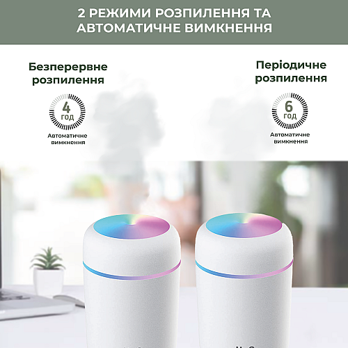 Увлажнитель воздуха SBT group 300 мл с LED-подсветкой