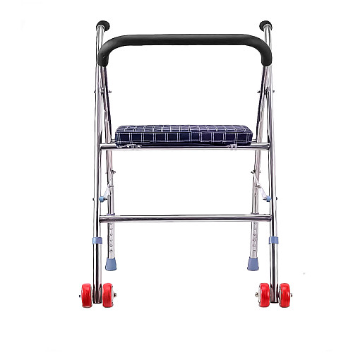 Ходунки на колесах для взрослого с сидением Lesko YK-25 80 см (11164-62333)