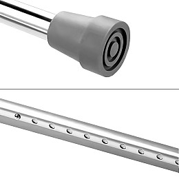 Костыль подлокотный Lesko QKG-09-G с регулированными по высоте секциями (11166-59016)