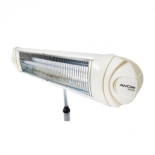 Инфракрасный обогреватель AWOX Ecotec с ножкой кварцевый 2500W White