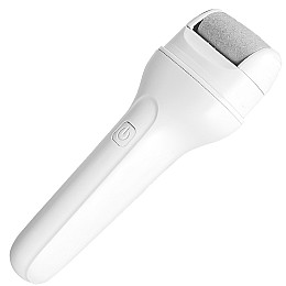 Електрична пилка для педикюру видалення мозолів пемза для п'яток з акумулятором Lesko D-65 Білий (11027-58563)