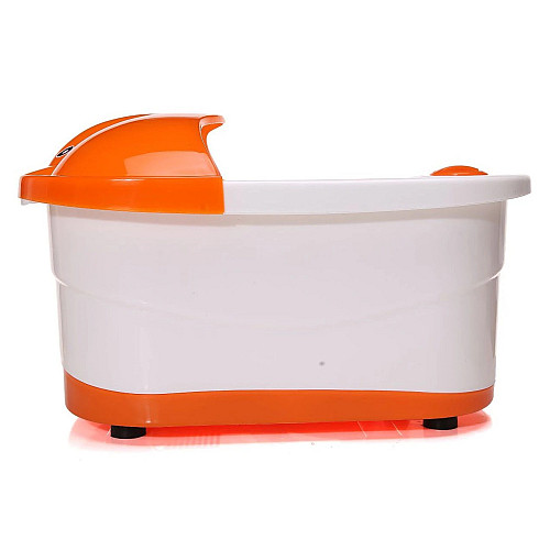 Масажер-ванночка для ніг RIAS Footbath Massager RF-368A Білий-Помаранчевий (3_02725)