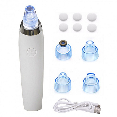 Вакуумний очисник шкіри Derma Suction 8802 2 режима White (3_02791)