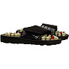 Масажні рефлекторні тапочки RIAS Foot Reflex Black (3_02922)